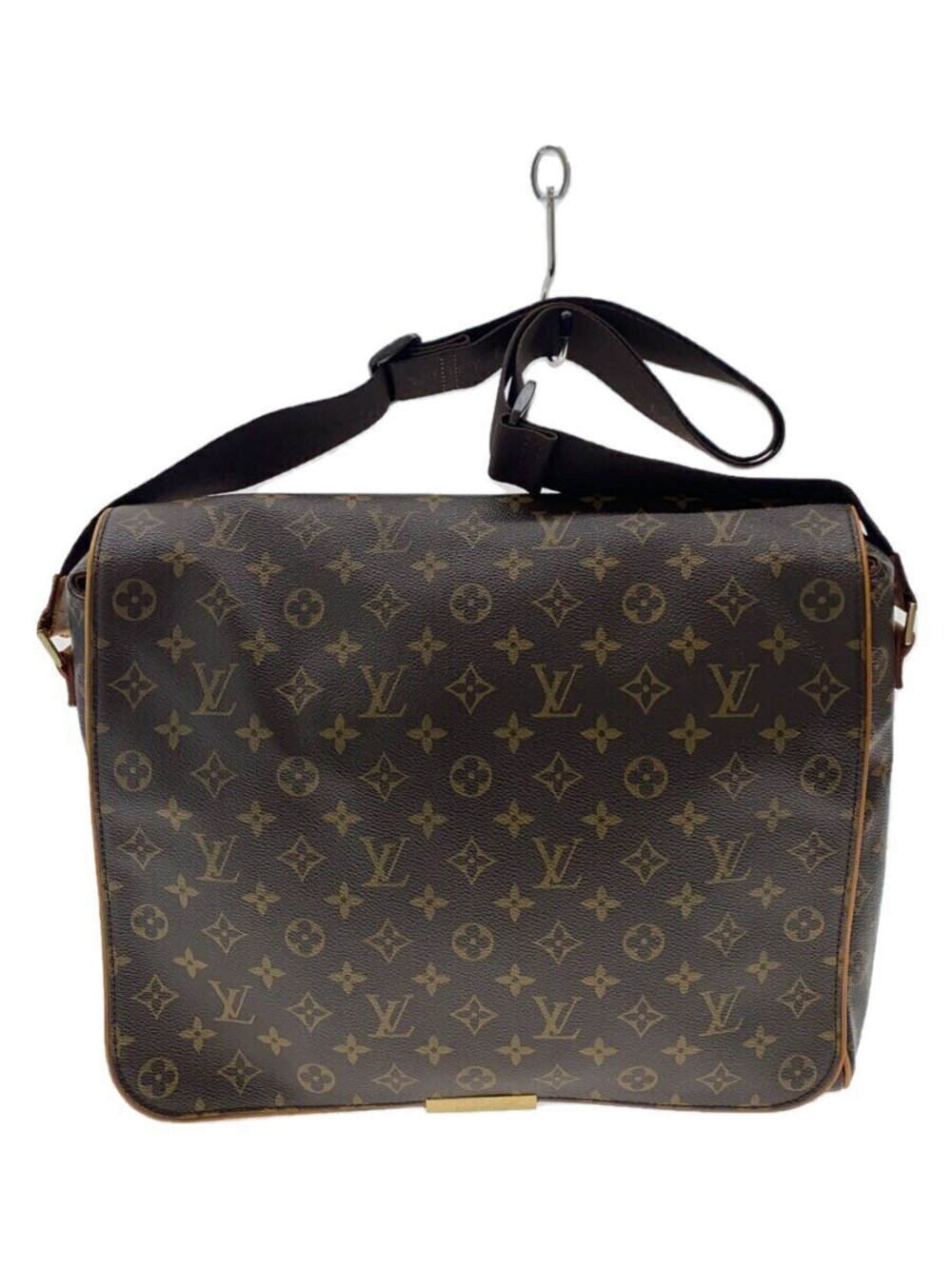 LOUIS VUITTON Abesses Monogram Canvas Brown All over